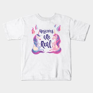 unicorns are real Kids T-Shirt